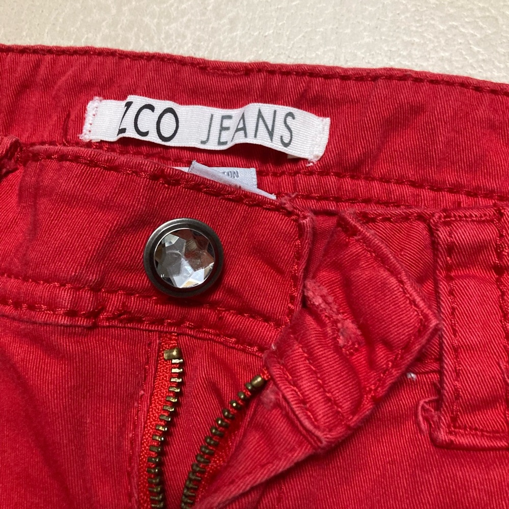 Xcode red jeans size 11 stretch